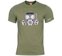 Pentagon Hombres Ageron T-Shirt Máscara de Gas Oliva tamaño M