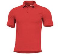 Pentagon Hombres Sierra Polo Camiseta Rojo tamaño S