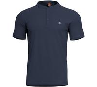 Pentagon Levantes Henley Camiseta Hombre Airsoft Outdoor Viajar Polo Navy Blue