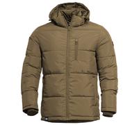 Pentagon Taurus Chaqueta acolchada Hombres Abrigo de invierno Capucha Coyote