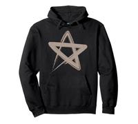 Pentagrama Mente sobre Materia Wicca Esoterismo Brujería Sudadera con Capucha