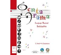 PENTAGRAMA PRE-LENGUAJE Musical INICIACIÓN | Libro en Castellano | Libro del alumno | Incluye CD (Reg. B.3297) | Iniciar a los niños en el mundo de la ... y divertida: 0 (Pentagrama Lenguaje Musical)