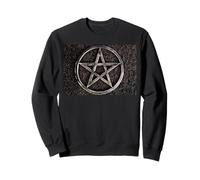 Pentagrama Wicca Mente sobre Materia Brujería Esoterismo Sudadera