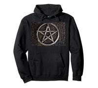 Pentagrama Wicca Mente sobre Materia Brujería Esoterismo Sudadera con Capucha