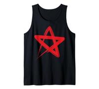 Pentagrama Wicca Mente sobre Materia Esoterismo Brujería Camiseta sin Mangas