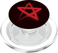 Pentagrama Wicca Mente sobre Materia Esoterismo Brujería PopSockets PopGrip para MagSafe