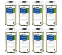 Pentair Pentek ECP5-BB - Filtro de agua de sedimentos azul grande, 10 pulgadas, cartucho de repuesto de poliéster de celulosa plisada resistente para toda la casa, 10 x 4.5 pulgadas, tapa de extremo