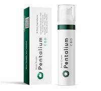 Pentalium CBD - Cannabidiol Crema 100% Natural - Crema de masaje que combina 10 Ingredientes Naturales | Rápida absorción | Condroitina y Glucosamina para un buen estado de tus articulaciones | (75g)