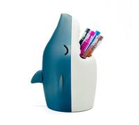 Pentamenta Tralalero Tralalala portalápices. Soporte de lápices basado en el tiburón de los Brainrot Italian memes.16 cm. Ideal para oficina, estudiantes, regalo gamer o fan de memes virales