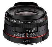 Pentax 15mm F4 ED AL Negro Limitado HD DA | ✅5 años de garantia