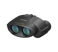 PENTAX 61804 Prismáticos UP 10x21 Negro Pequeño, Ligero, Totalmente Multicapa, Equipadas con Prismas Premium Bak4 (10x), Festival, Conciertos, Ver Deportes
