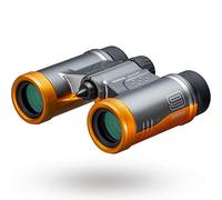 PENTAX Prismáticos UD 9x21 - Gris y Naranja. Un Campo de visión Brillante y Claro, Cuerpo Ligero con Prisma de Techo, óptica Totalmente Multicapa, Aumento de 9X, Ideal para conciertos, Deportes,