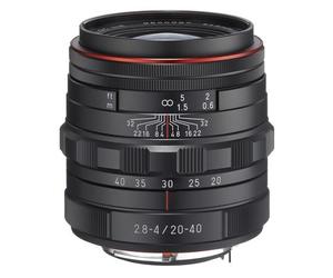 Pentax DA 20-40mm f/2.8-4.0 HD DC WR Pentax K negro