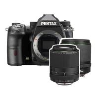 Pentax K-3 Mark III zwart + 18-135mm + 55-300mm | ✅ 5 años de garantia