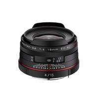PENTAX Objectif 15mm f/4 HD ED AL Limited Noir