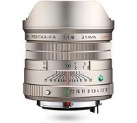 Pentax PENTAX-FA 31mmF1.8 Limited Silver - Objetivo Gran Angular con Revestimiento HD de Alto Rendimiento para el Sistema Pentax K con Sensor de Formato Completo de 35 mm