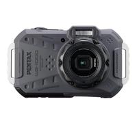Cámara Digital compacta Resistente al Agua PENTAX WG-1000 (Gris), diseñada para fotografía Informal en Exteriores y bajo el Agua, Resistente al Agua hasta una Profundidad de 15 Metros (una Hora)