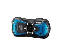 Pentax WG-90 Azul Cámara Compacta 16 MP 5X Zoom Óptico A Prueba de Golpes, Agua, Polvo y Frío Full HD 1080p a 120 fps con Pantalla LCD 2.7"