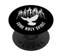 Pentecostés Ven Espíritu Santo Paloma Católica PopSockets PopGrip Adhesivo