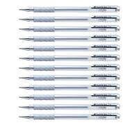 Pentel 0.8mm Sugerencia Hybrid Gel Metálico cómodo Grip dedo pluma de tinta - Pl