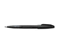 Pentel 01659X - Rotulador de punta fina negro - Paquete de 12