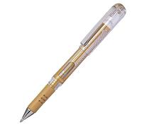 Pentel - Bolígrafo (punta de 1 mm, tinta de gel dorada) color dorado (K230-X)