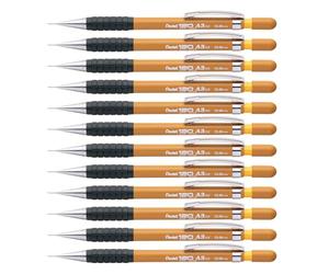 Pentel 494288 - Portaminas HB 0.9mm, (ocre) - Paquete de 12