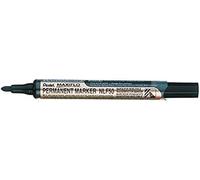 Pentel Marcador permanente 737858 – punta cónica, color negro