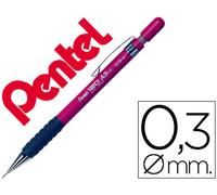 Pentel A313 Portaminas 0.3mm Rojo