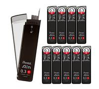 Pentel Ain Lead Refill • 0,3 mm • B • Caja de 10