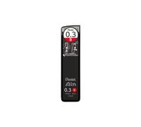 Pentel Ain Leads Refill for Mechanical Pencil | 0,3 mm | B | 25 unidades