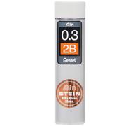 Pentel Ain Stein Mecánico Recarga Cables - 0.3mm-2B-1 Tubo de 15 Cables