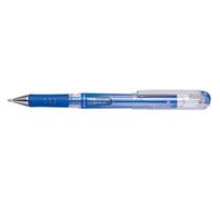 Pentel Azul Bolígrafo Gel 1.0mm Híbrido Gel Grip Dx Metálico Pluma- Mediana