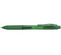 Pentel BL107-DX - Bolígrafo Energel retráctil con punta de bola. Escritura en color verde