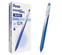 Pentel BL437 Energel Slim Roller 0,7 mm, azul, 12 unidades