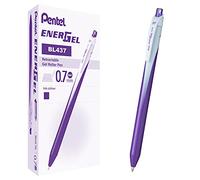Pentel BL437 Energel Slim Roller 0,7 mm, púrpura, 12 unidades