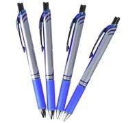 Pentel BL77-CO Energel Bolígrafo Boli Retráctil con Clip Metálico, de Uso muy Cómodo para Escritura Suave, Perfecto para Colegios y Oficinas, Recargable