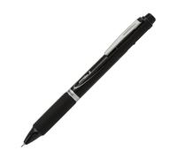 Pentel BLC35A EnerGel 3 - Bolígrafo de gel multifunción de 3 tintas, negro, azul y rojo (línea fina de 0,5 mm), barril negro (un bolígrafo)