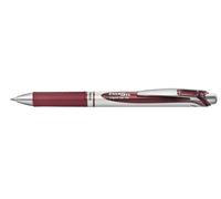 Pentel - Bolígrafo Energel retráctil con mecanismo de presión y punta de bola, 0