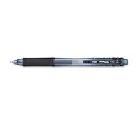 Pentel - Bolígrafo Energel retráctil con punta de aguja. Escritura en color negro.