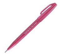 Pentel Brush Sign Pen Burgundy - Pack of 10 Burgundy 10