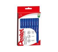 Pentel BX440 Feel-it Wow - Bolígrafo retráctil de 1,0 mm, 8 unidades, color azul