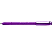 Pentel BX457 Izee - Bolígrafo con tapa (0,7 mm, 12 unidades), color morado