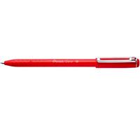 Pentel BX457 Izee - Bolígrafo con tapa (0,7 mm, 12 unidades), color rojo