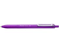 Pentel BX467 Izee - Bolígrafo retráctil, 0,7 mm, color morado, 12 unidades