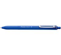 Pentel Bolígrafo BX470-C IZee – Clip metálico, 0,5 mm, 12 unidades, azul