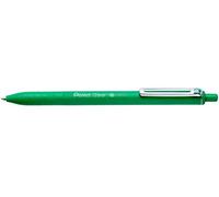 Pentel BX470-D IZee - Bolígrafo con clip metálico (grosor de trazo de 0, 5 mm, 12 unidades), color verde