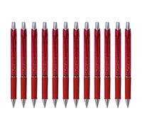 Pentel bx480 Bolígrafo de 0.7, 12 unidades), rojo