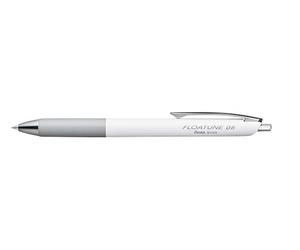 Pentel BY208 Floatune - Bolígrafo retráctil, punta de 0,8 mm, tinta negra (paquete de 12)