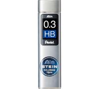 Pentel C273-HB - Minas Ain Stein 0,3mm HB, Negro 1 unidad (Paquete de 1) Negro